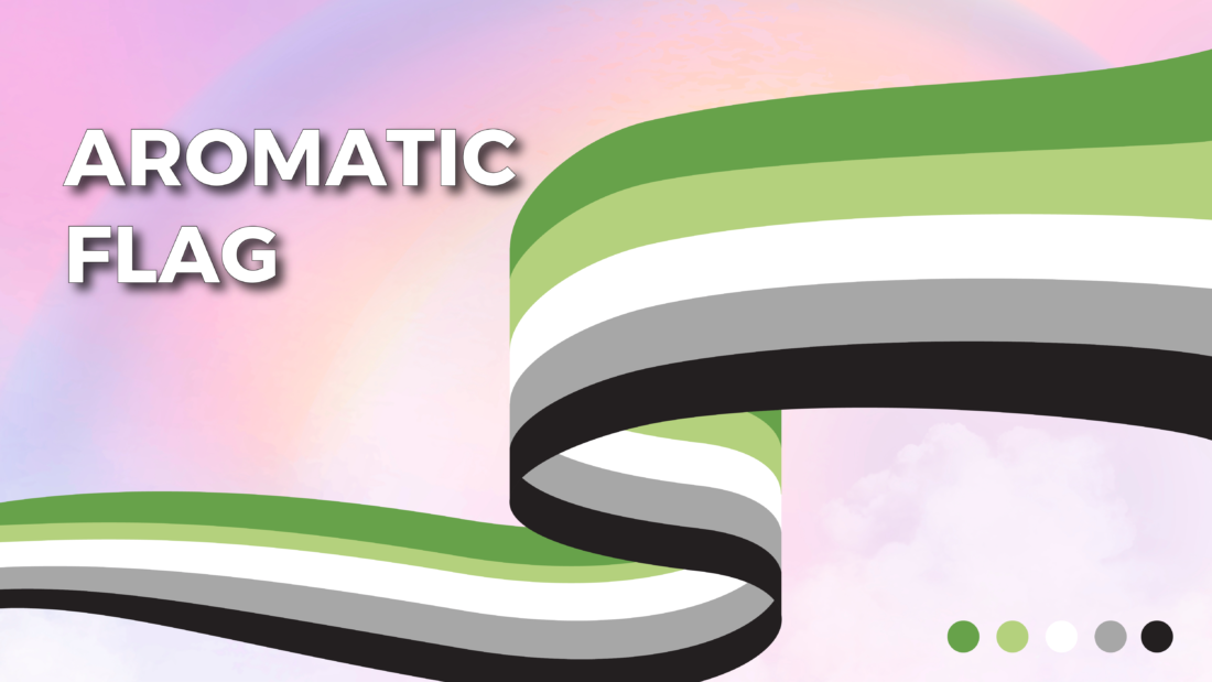 Aromantic Flag